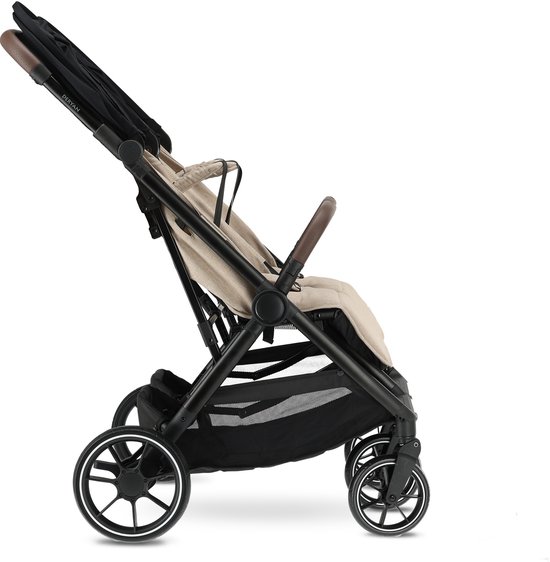 Deryan Luxe Rolo X2 XL V2 Dubbele Buggy - Duo Buggy - Nougat van Deryan — afbeelding 2