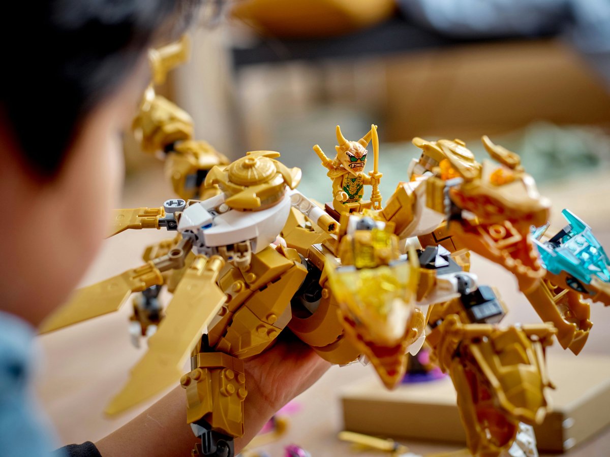 LEGO NINJAGO Lloyds Gouden Ultra Draak - 71774 — afbeelding 25