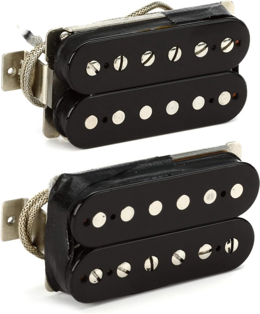 Humbucker Element voor Elektrische Gitaar Alnico II Pro Hoge Output Zwart