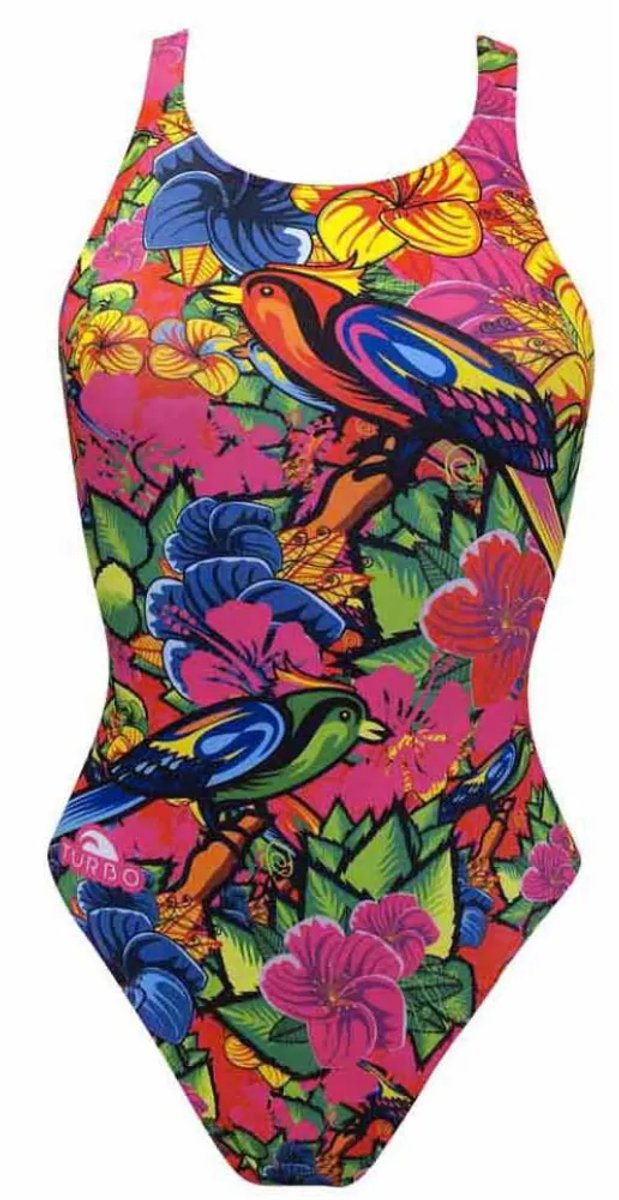 Turbo Birdie Zwemkleding Veelkleurig 2XL Vrouw