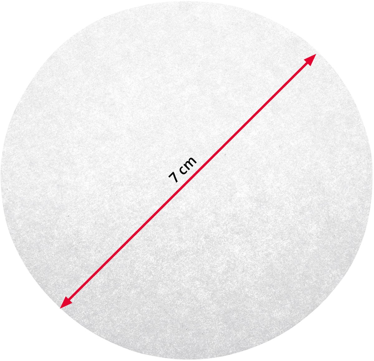 Westmark Burgerpapier, 100 stuks, antiaanbak scheidingspapier voor perfecte hamburgers, Ø: 7 cm, papier, mini, wit, 62392270