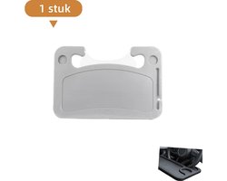 1 artikel - Stuurwieltafel voor in de auto - Laptophouder voor in de auto - Multifunctioneel dienblad - Grijs - 42X28CM