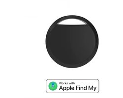 BlueTime - 1 stuk - Slimme Bluetooth Tag - Draadloze Sleutelhanger Tag met Geluidssignaal, Locatie delen & Lost Mode – Ideaal voor Sleutels, Portemonnee & Bagage - Geschikt voor Apple Find My