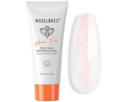 Modelones - Aurora Frost - HEMA & TPO-vrije Polygel - Poly Nail Gel 60 g - Nagelverlenging - UV/LED - Niet-plakkerige formule