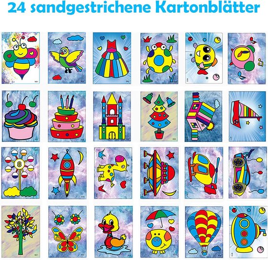 Inkleurbare Circusmaskers Voor Kinderen Om Te Maken En Versieren Knutselset Voor Kinderen 6 Stuks Per Verpakking