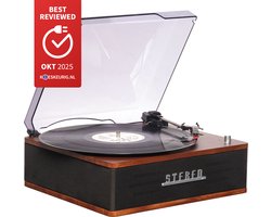 Denver Platenspeler - Ingebouwde speakers - Retro - Auto stop - VPB262