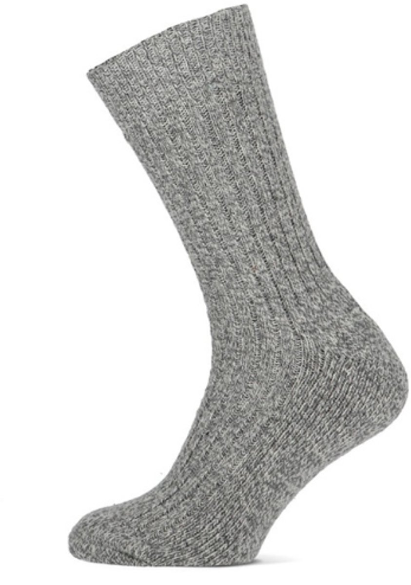 Kniekousen – Lange Sokken – Warme Noorse sokken – Oktoberfest Sokken – Dikke sokken – Gebreide warme sokken – Laarssokken – Feest Sokken voor Dames & Heren – Verkleedkousen – Oktoberfest Outfit – Grijs