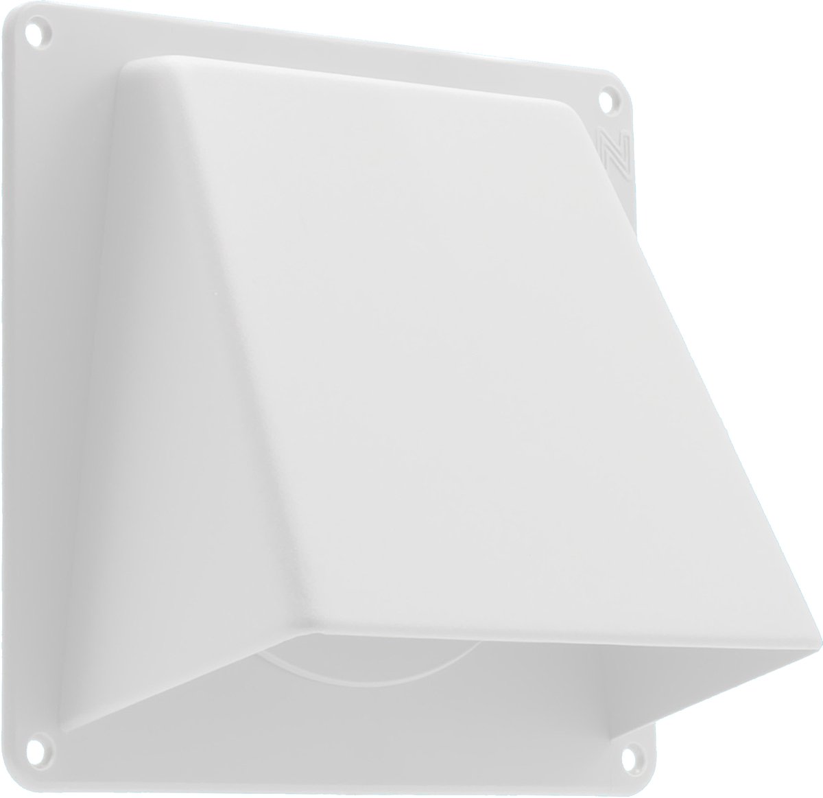 Starx gevelklep - 1 klep - Ã˜100 mm - wit