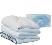 Cloudpillo Partnerdekbed - Voor alle seizoenen - Afstelbaar per kant - 200x220 cm - Tweepersoons Dekbed - 4 Seizoenen
