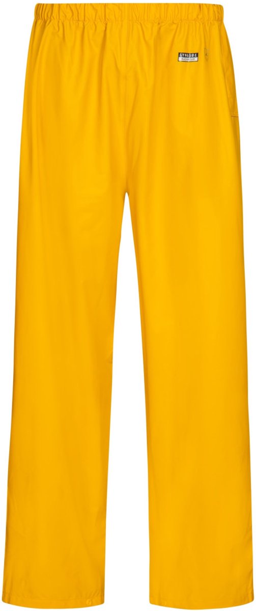 Gele regenbroek van Lyngsøe Rainwear - maat 4XL