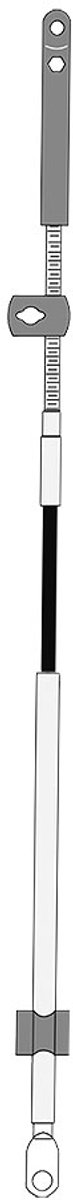 SeaStar Controlkabel CC179 9' (2.74m) voor Mercury;SeaStar Controlkabel CC179 9' (2.74m) voor Mercury