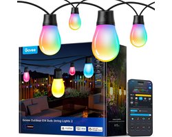 Waterdichte Buitenverlichting Slang 15 Meter voor Tuin en Terras