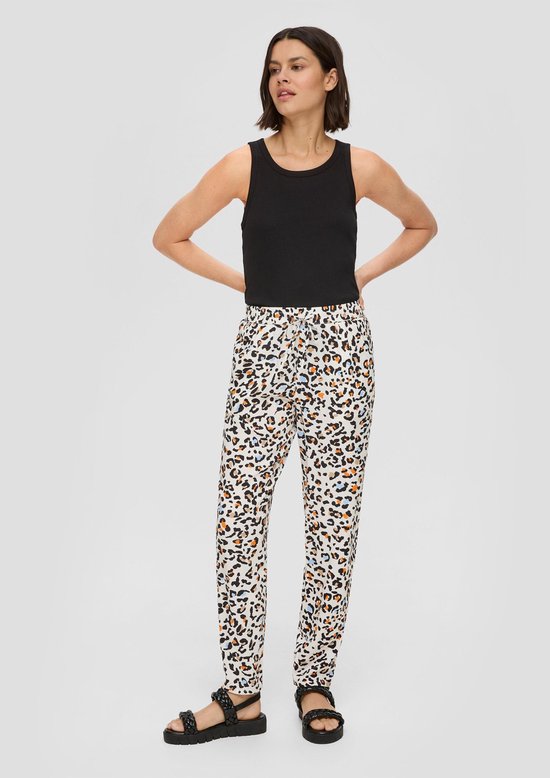 WE Fashion Meisjes broek met structuur