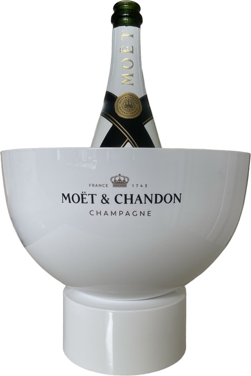Moët & Chandon Ice Bucket - Luxe Champagnekoeler - Wijnkoeler - Koeler - Champagne - 1 Fles