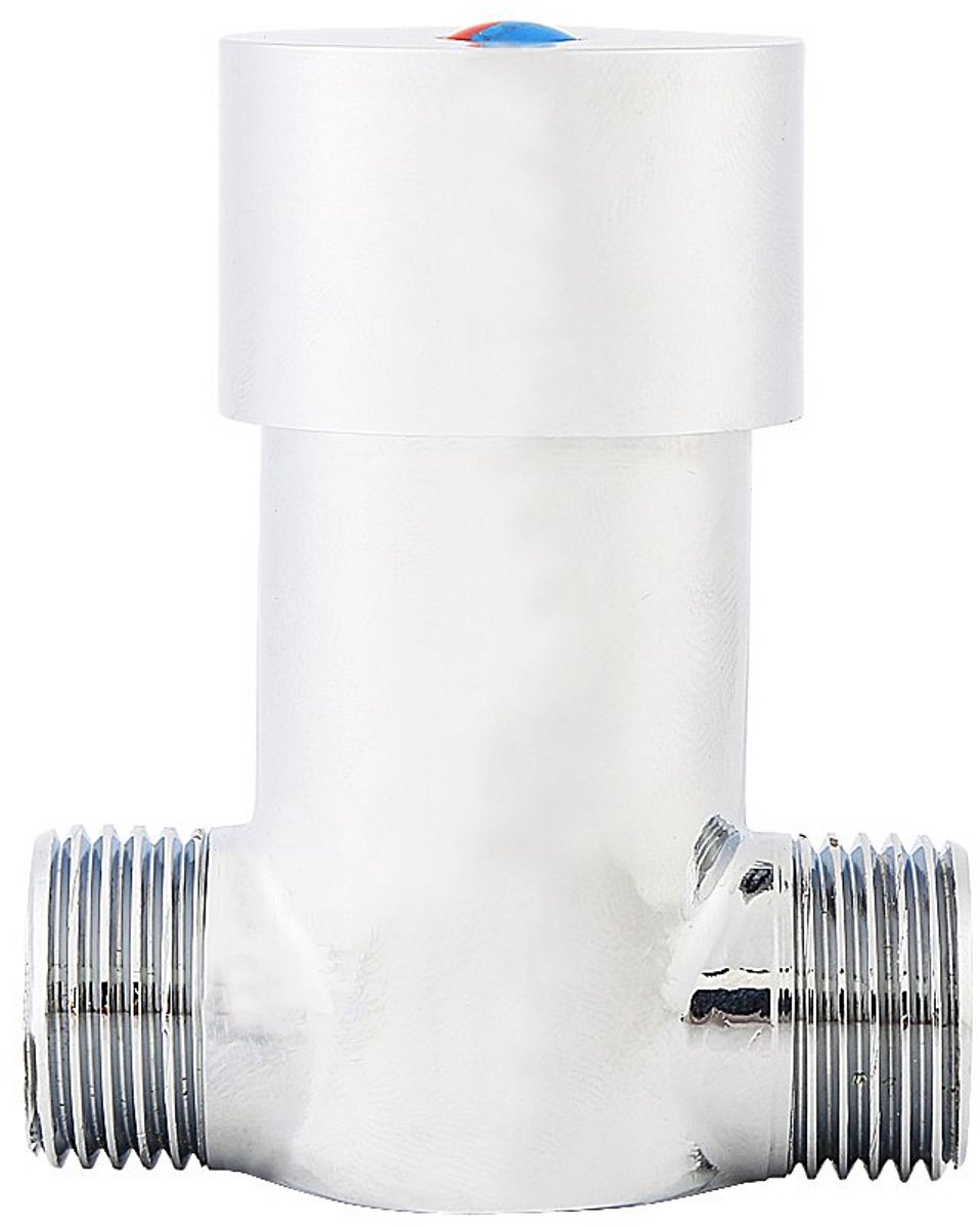 Thermostaatmengventiel G1/2 voor Automatische Kraan - Warm en Koud Water Mengen