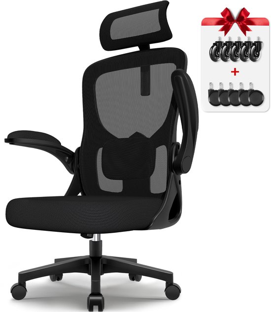 Authmic Bureaustoel - Ergonomische Bureaustoel - 5D - Authmic - €109,99