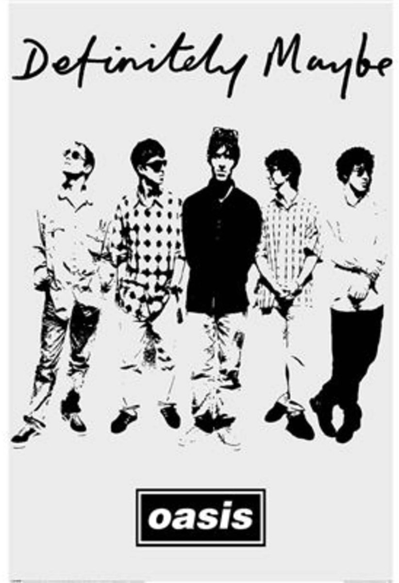 Pyramid Poster Oasis - Definitely Band 61x91,5cm Divers