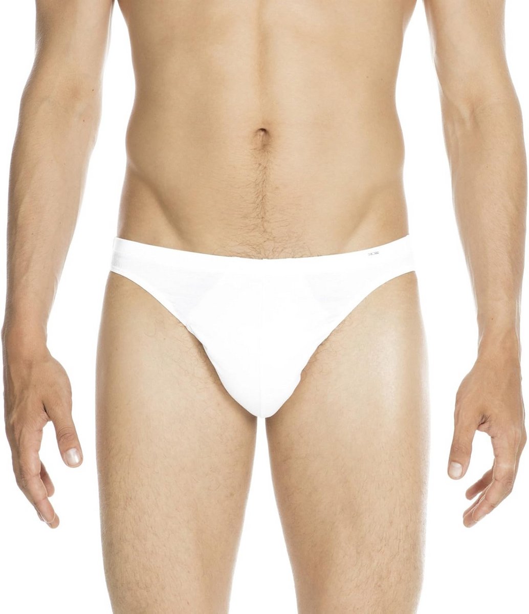 Heren Micro Slip Katoen - Wit Ondergoed voor Mannen