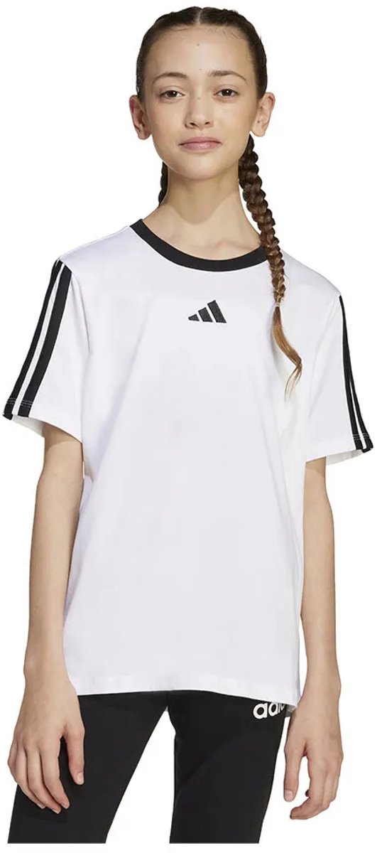 Adidas Essentials T-shirt Met Korte Mouwen 13-14 Years Meisje Zwart