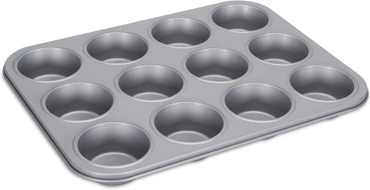 Metalen Muffin Bakvorm - 35 cm - Non-stick voor Thuisgebruik
