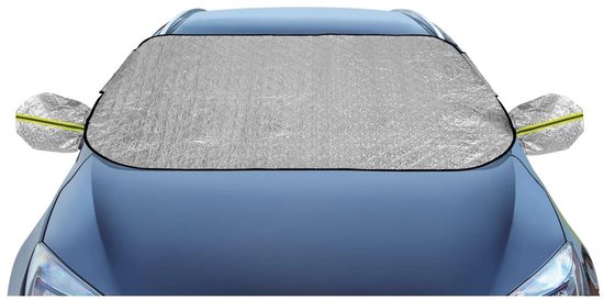Ultimate Speed Thermo-ruitbescherming, met buitenspiegelhoezen - Geschikt voor gangbare personenauto-voorruiten en - buitenspiegels