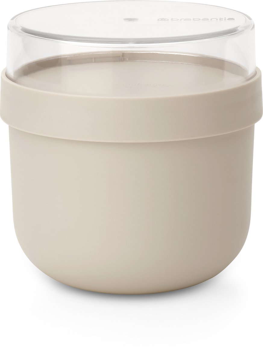 Brabantia Make & Take Yoghurt Beker To Go - 500 ml - Soft Beige