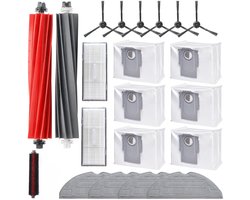 Accessoireset Voor Roborock S8 Pro Ultra, 6 Stofzakken, 2 Hoofdborstels, 6 Zijborstels, 2 Filters, 4 Dweildoeken, 1 Hoofdborstel, Reserveonderdelen Voor Robotstofzuigers, Accessoires
