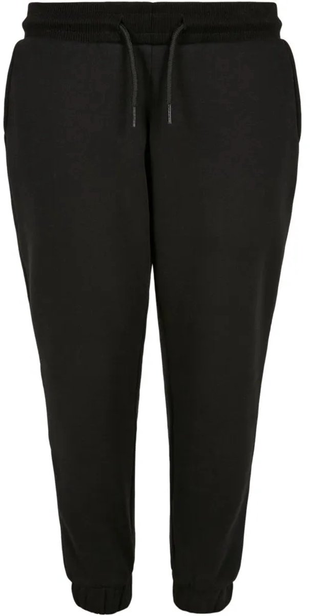 Urban Classics Basics Girls Kinder joggingbroek Kids 134/140 Zwart