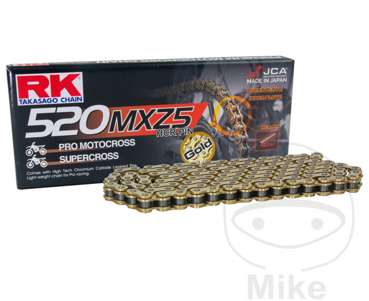Rk 520mxz5 Ketting Goud 120 Links