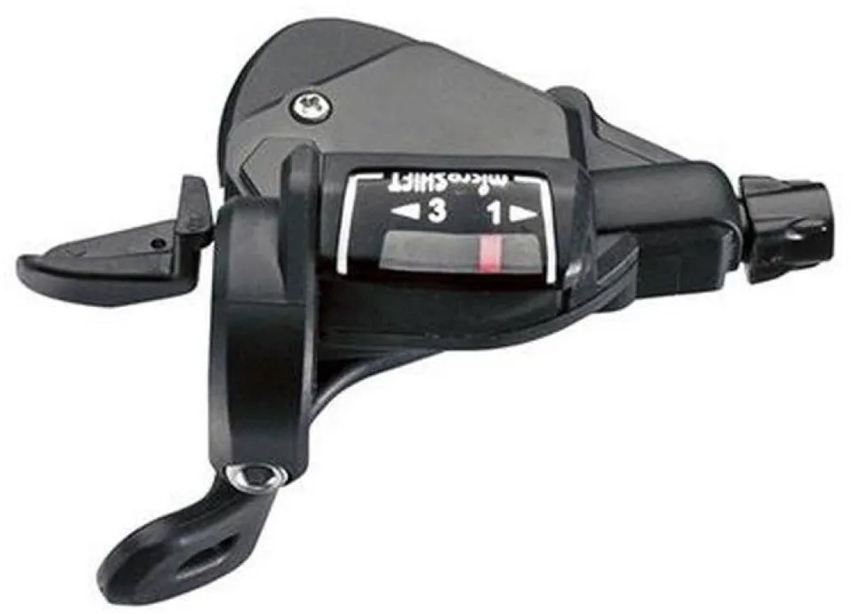Microshift Trigger Ts39 Linker Schakelaar Zwart 3s