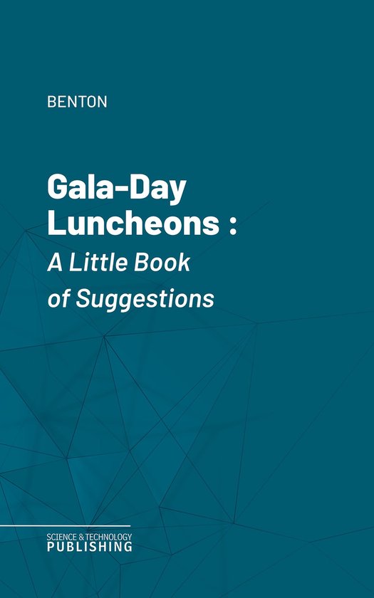 Gala-Day Luncheons - cover