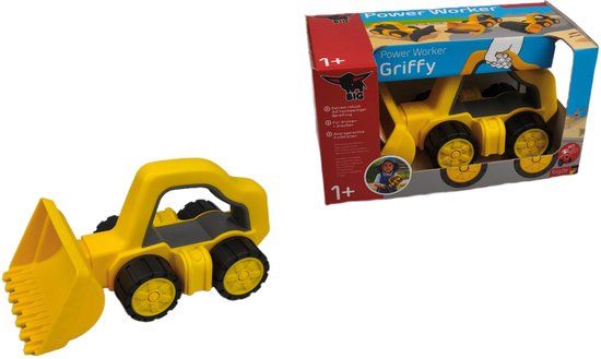 BIG - speelgoedvoertuig - Power worker griffy digger - graafmachine | bol