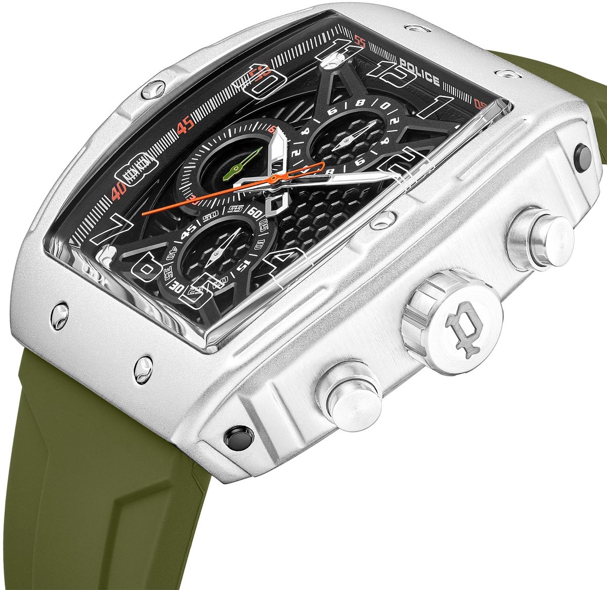 Chronograaf Coswig Orange