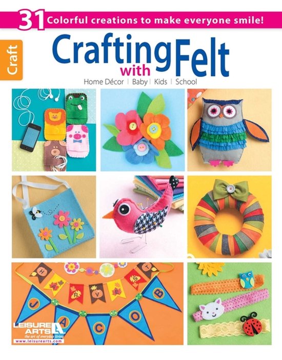 Crafting With Felt - cover