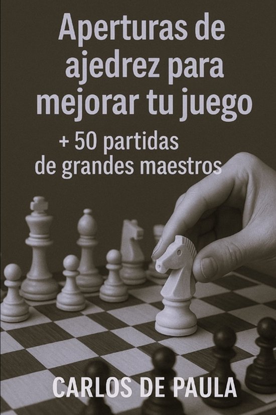 Aperturas de ajedrez para mejorar tu juego - cover