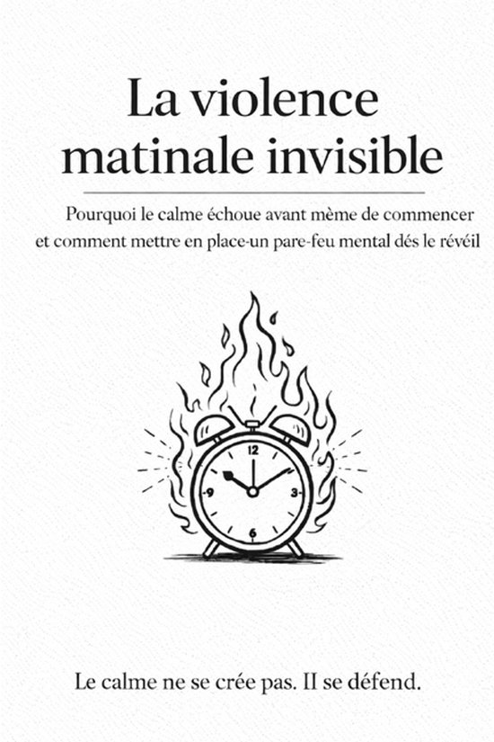 La violence matinale invisible - cover