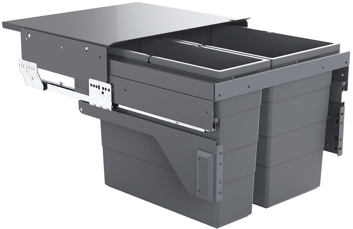 Hailo AS Cargo - 500 mm - 28 l/17 l - uittrekbaar 3610821