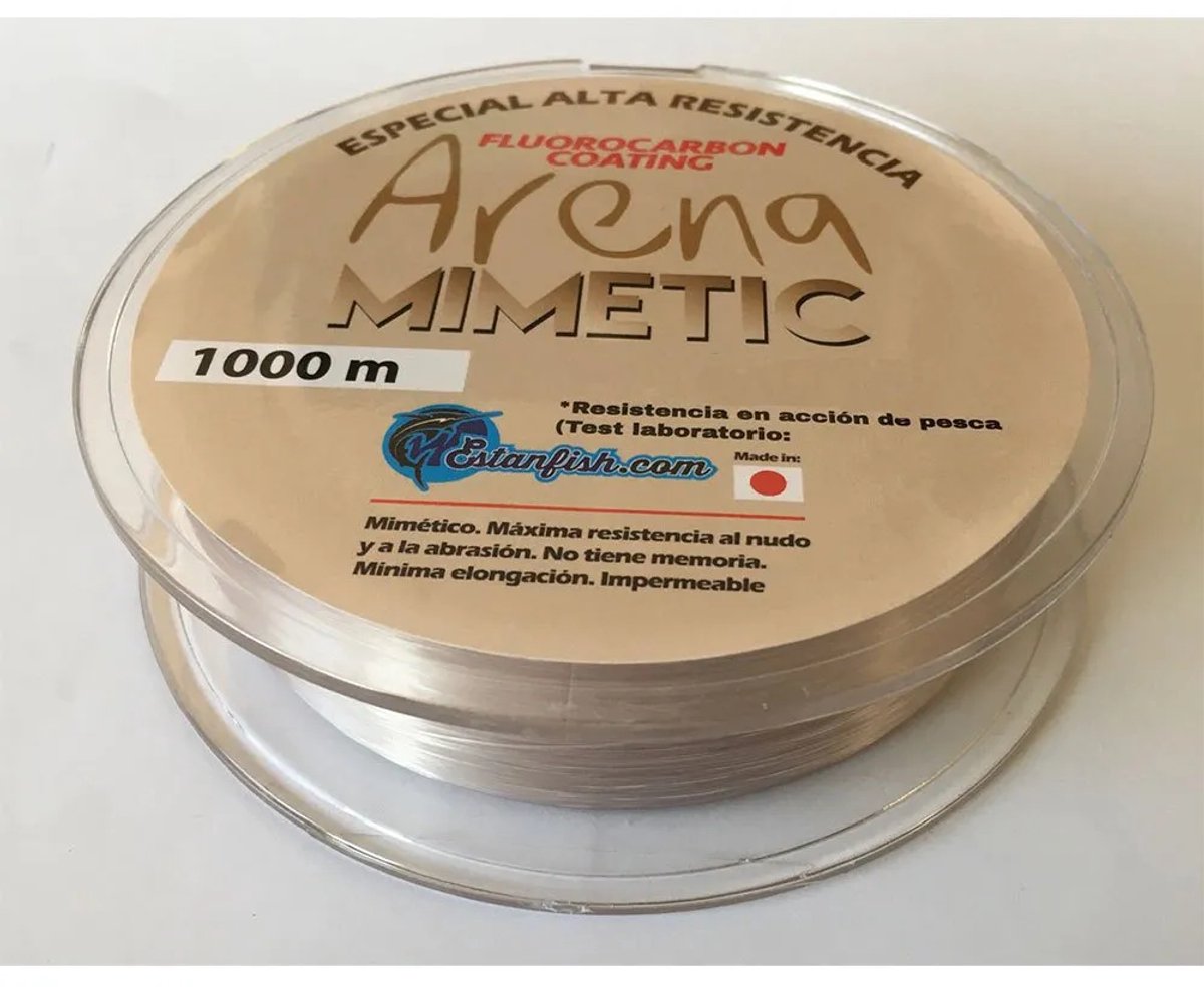 Estanfish Arena Mimetic 1000 M Monofilament Transparant 0.120 mm