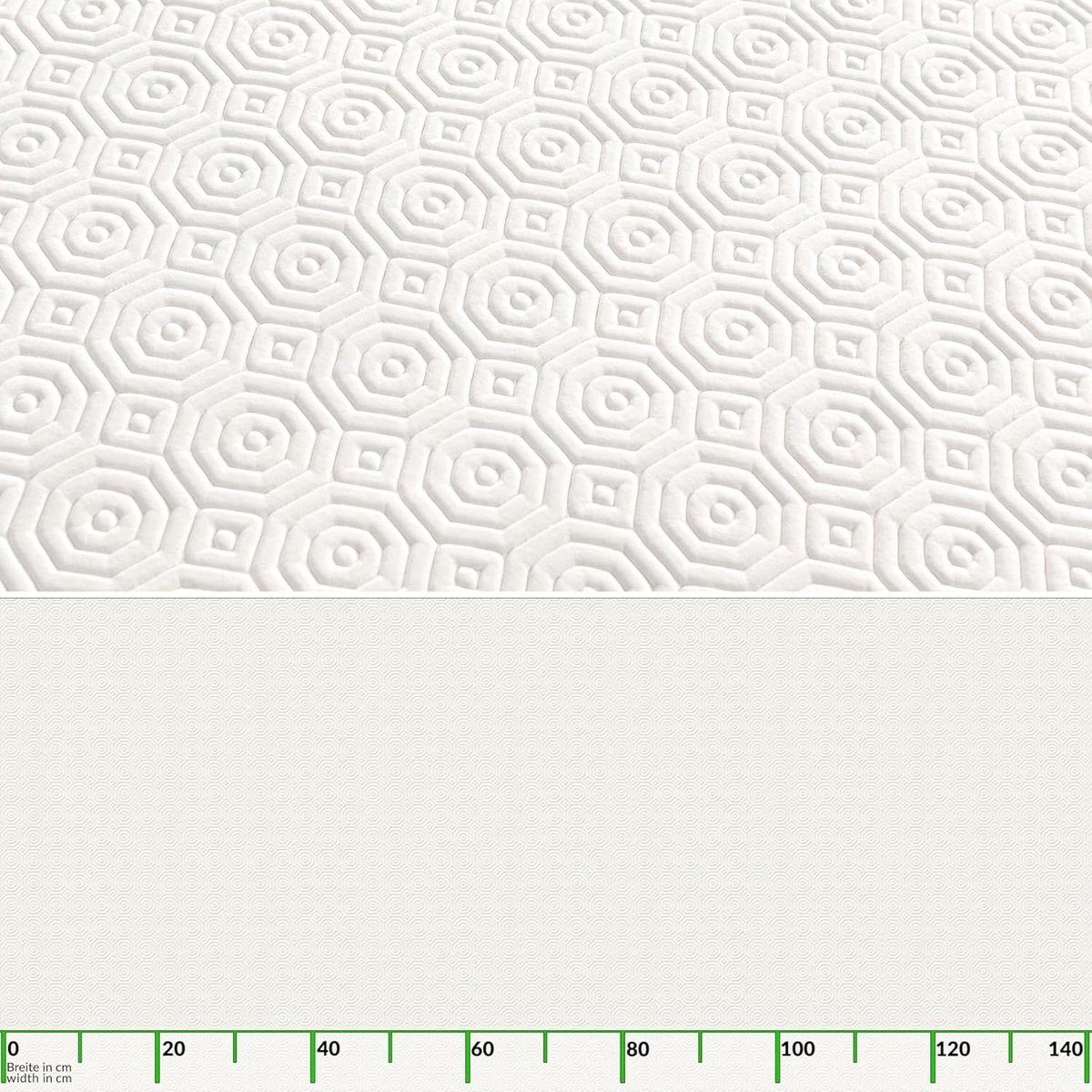 Tafelbeschermer Molton Tafelkleed Onderlegger 2mm Polyester 100 x 140 cm