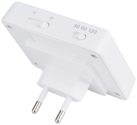 Nachtlampje - LED Nachtlampje Stopcontact 2 stuks - Nachtlampje met bewegingssensor - Nachtlampje Babykamer - Voor kinderkamer/slaapkamer/ trap/gangpad/keuken - warm wit — afbeelding 4