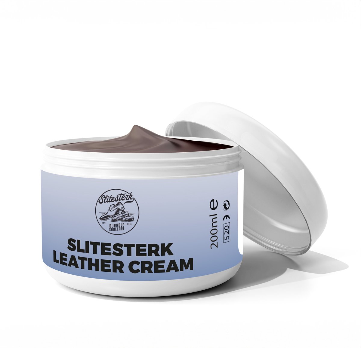 Slitesterk Leer Creme - Bruin - 200ml
