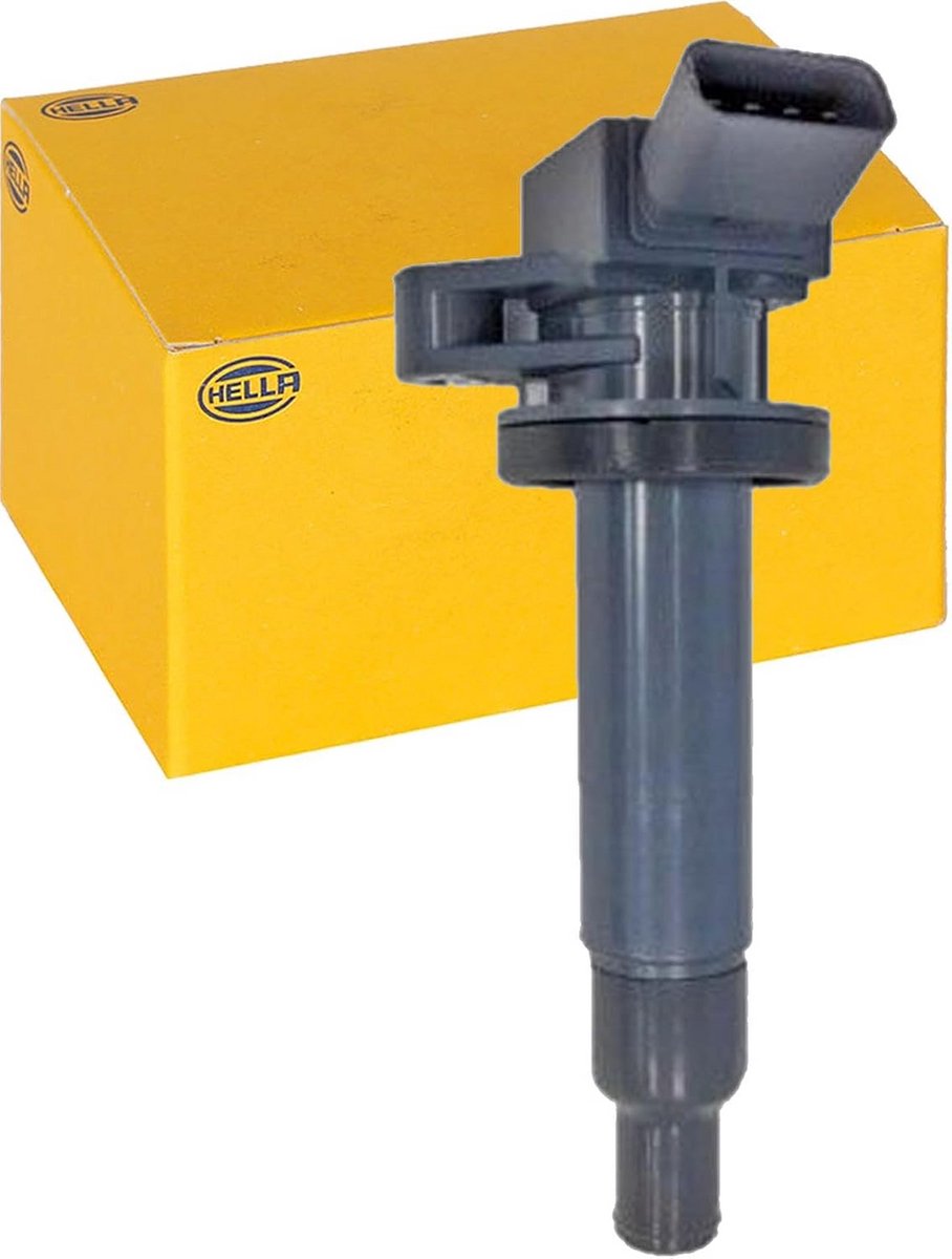 Bobine 12V 4-polig voor auto - bougieschacht bobine geschroefd
