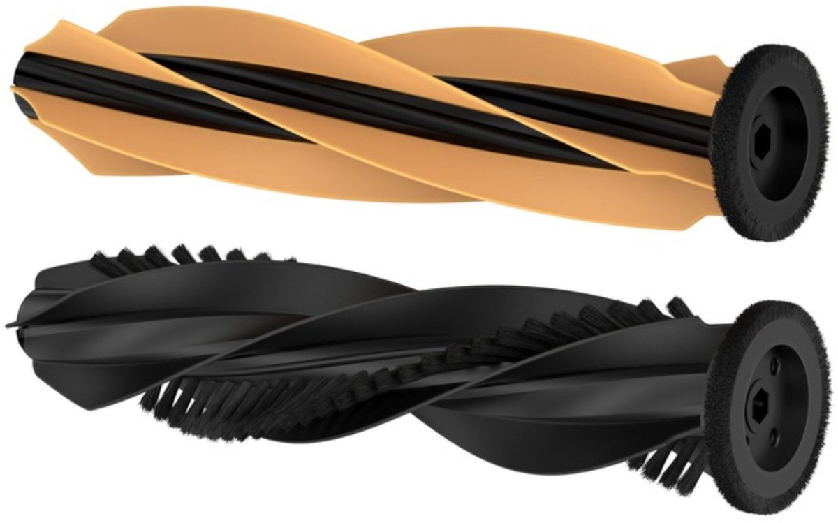 Hoofdborstels compatibel met Dreame X50 Ultra / X50 Ultra complete / X50 Master / L50 Ultra / L50 Pro Ultra / L40s Ultra / L40s Pro Ultra / Mova: V50 - hoogwaardige vervanging