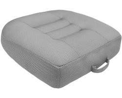 Verhogend Zitkussen voor Volwassenen - Ergonomisch - voor Auto, Bureau en Eetkamerstoel - Grijs