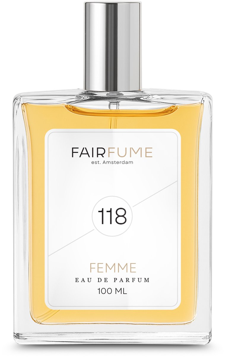 Fairfume - Parfum voor Dames - No. 118 - Geïnspireerd op Designer Parfum - 100ml - Cadeau Dames