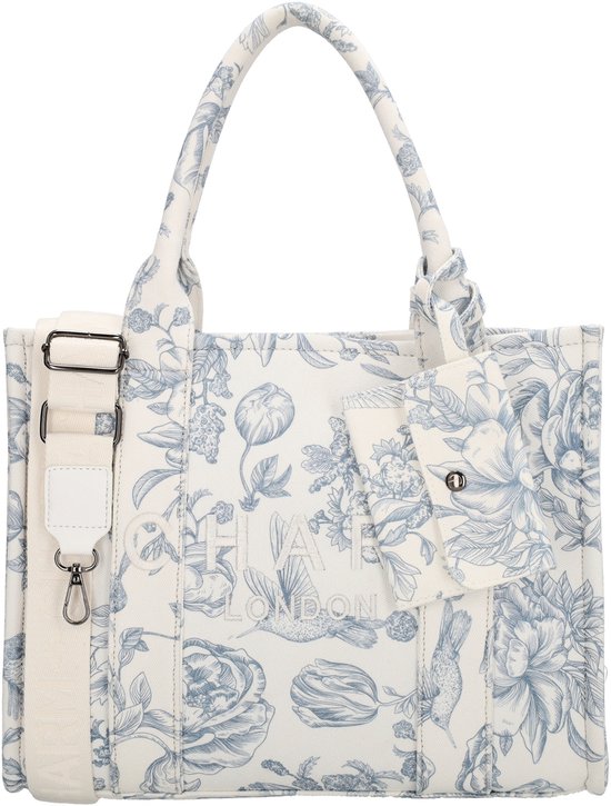 Charm London Bond Shopper - Handtas - Schoudertas - Dames - Stof - School - Werk - Tote Bag - Dames Tas - Floral Romance