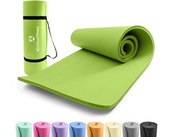 #DoYourFitness - XXL Fitness Mat - »Ashanti« - 190x100x1.0cm - groen