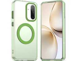 Allecta - TPU+PC telefoonhoesje voor Samsung Galaxy A36 5G - Groen - Matte Afwerking