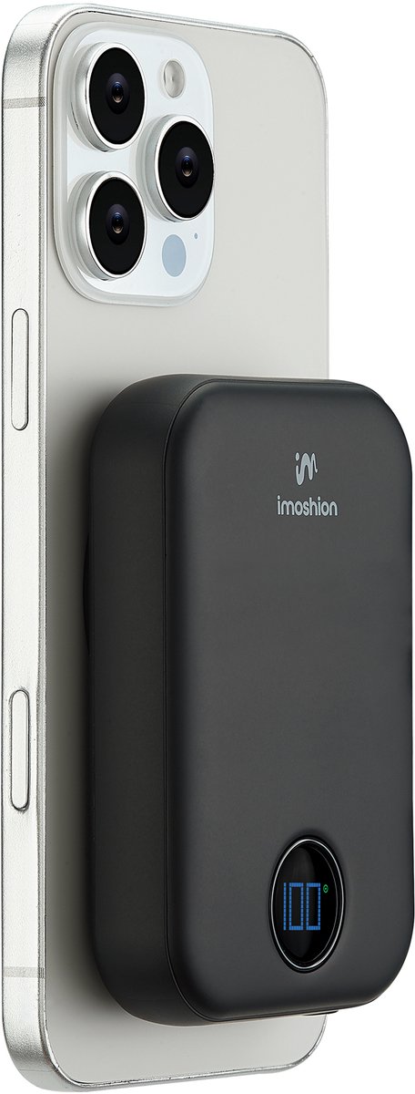 imoshion Powerbank 10000 mAh Zwart