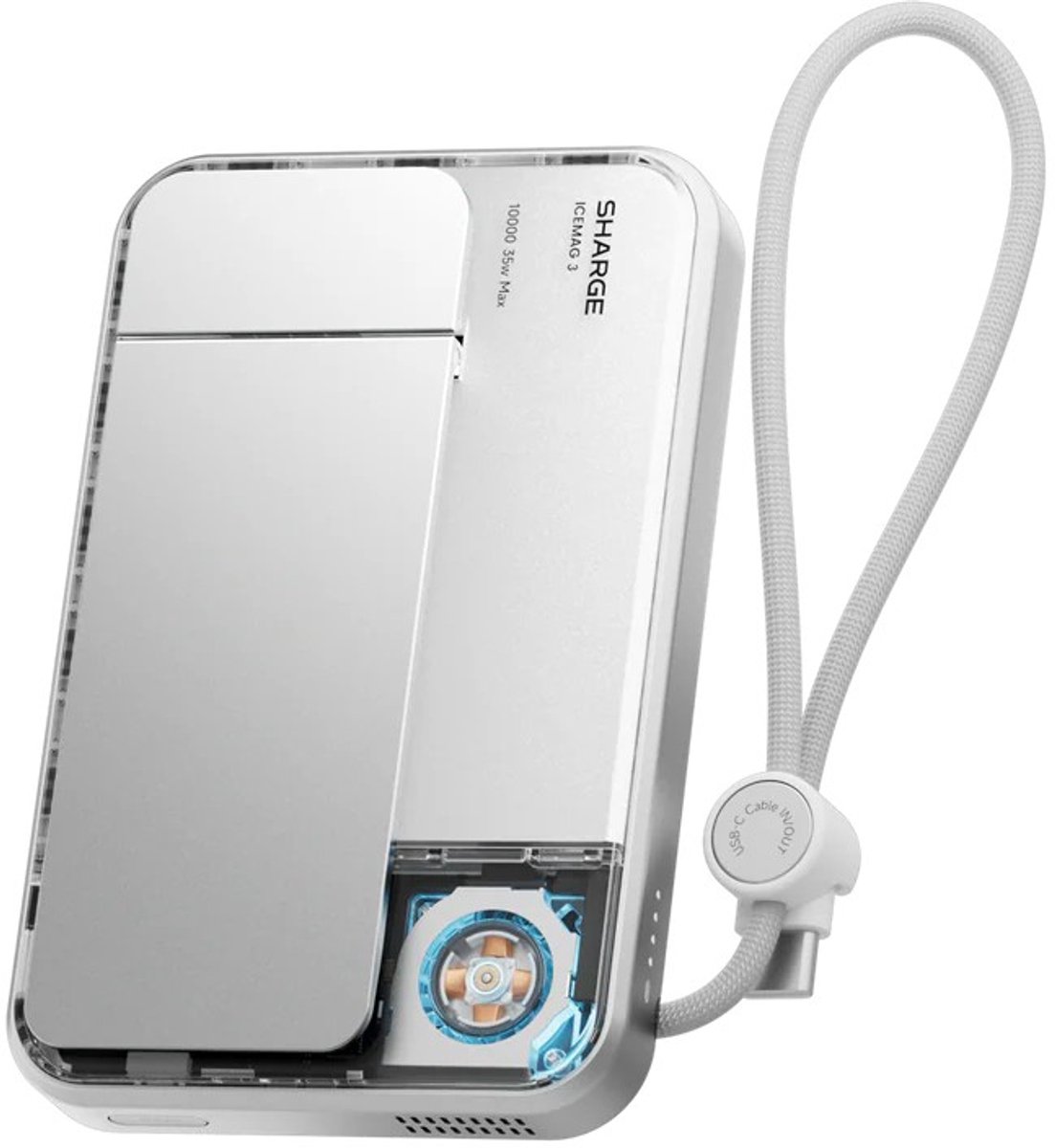 SHARGE ICEMAG 3 Powerbank 10000mAh Draadloos Opladen - SHARGE - €84,00